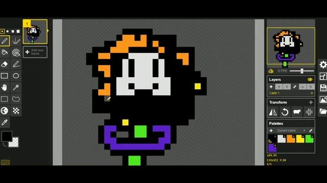 РИСУЕМ СПРАЙТЫ ДЛЯ ИГРЫ #1 смотреть онлайн