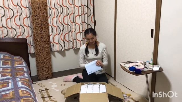 Распаковка японского бисера. Нахожусь в Японии. смотреть онлайн