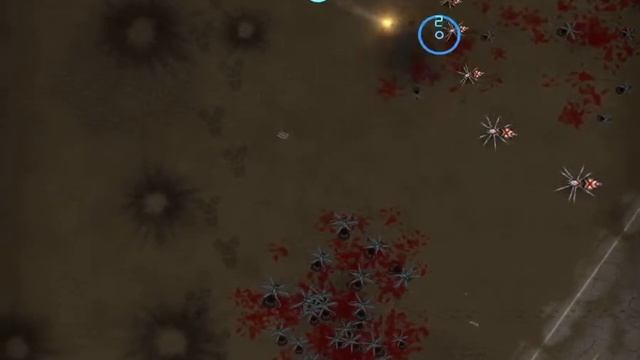 Crimsonland Remastered 2014 (Quest mode) 2.10 Spideroids (Not a Scratch) смотреть онлайн