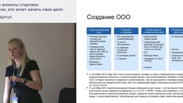 Юридические аспекты стартапа.mp4 смотреть онлайн