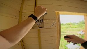 Монтаж проводки в дачном домике