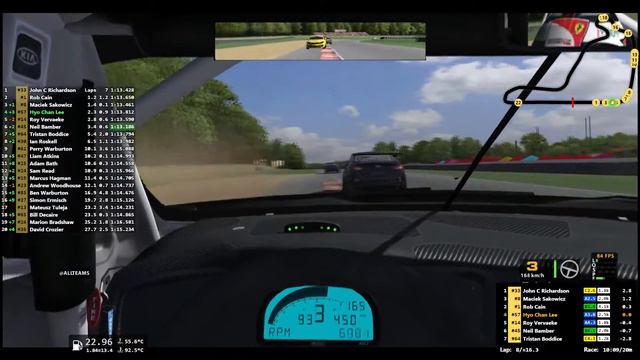 iRacing: Gravel trap racing (Kia Optima @ Summit Point Raceway) смотреть онлайн