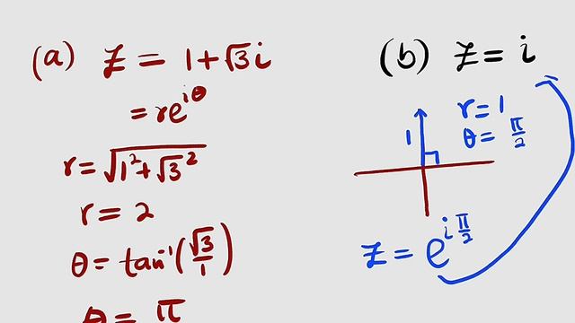 Transforming a Complex Number in to Exponential form смотреть онлайн
