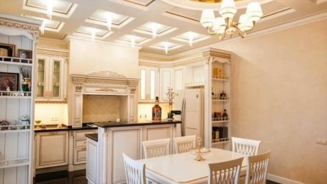 Дизайн интерьера кухни в современном классическом стиле фото смотреть онлайн