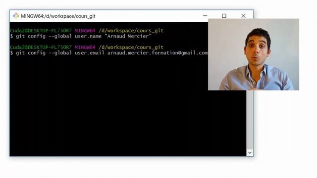 Formation Git & GitHub FR: II.3 Configurer Git смотреть онлайн