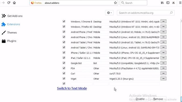 Change User Agent (Firefox) смотреть онлайн