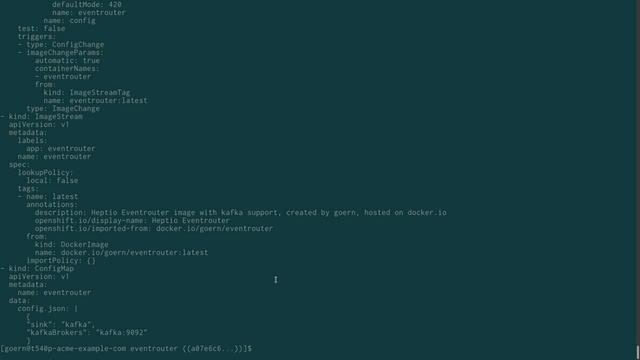sending OpenShift Events to Apache Kafka смотреть онлайн
