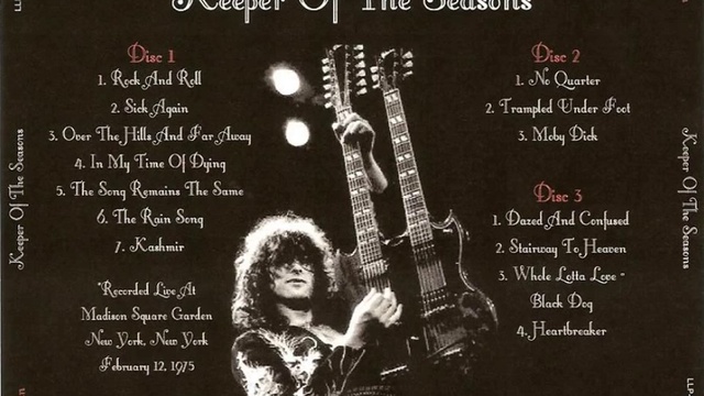 Led Zeppelin Tour - Keeper Of The Seasons New York 1975 Album Part 1 смотреть онлайн