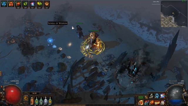 Path of Exile - Spectral Shield Throw Chieftain Build Guide смотреть онлайн