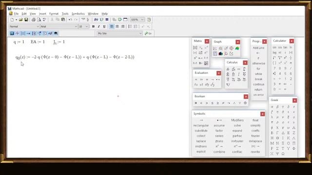 Консультация (сопротивление материалов, mathcad) смотреть онлайн