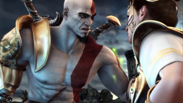 God Of War 2 - Kratos Kills Athena (Athena Saves Zeus)