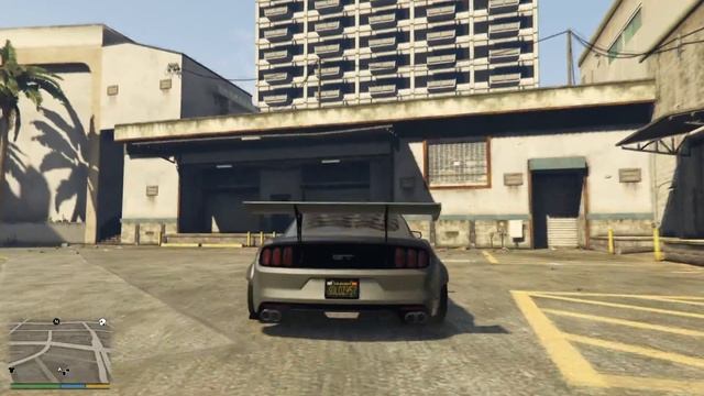 Grand Theft Auto V Американец Форд мустанг GT. смотреть онлайн
