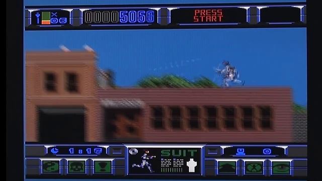 The Lawnmower Man on Mega Drive. Played badly, with commentary. смотреть онлайн