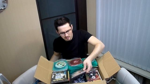 Распаковка! 400 дисков с играми в одной посылке! смотреть онлайн
