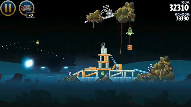 Angry Birds Star Wars, HOTH (3-28) gameplay/walkthrough 3 Stars смотреть онлайн