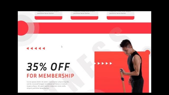 Figma Ui design tutorial demo : Make a Fitness Landing Page смотреть онлайн