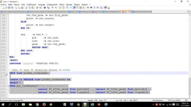 Algoritmo Dijkstra con PostgreSQL + PostGIS usando pgRouting parte 2 смотреть онлайн