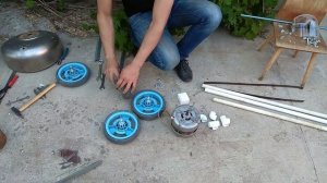 Газонокосилка своими руками из хлама