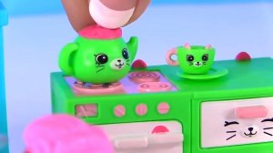 Завтрак семейки Куклы Лол с Сюрпризами от Шопкинс - Мультик LOl Surprise New Family