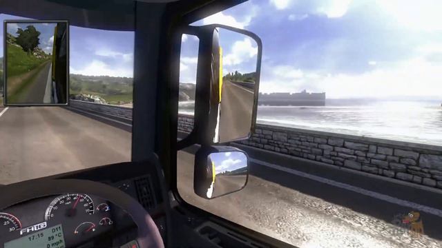 Lets Play ETS2 - Going East DLC - Season 2 - Episode 13 (Off to Geneve) смотреть онлайн