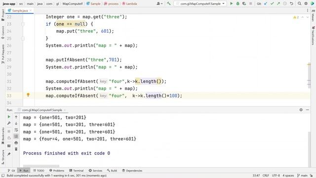 java.util.Map | put | putIfAbsent | compute | computeIfAbsent | computeIfPresent смотреть онлайн