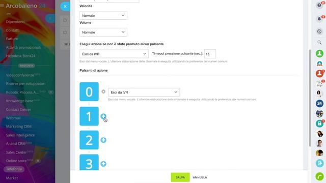 Bitrix24 | Configurare IVR