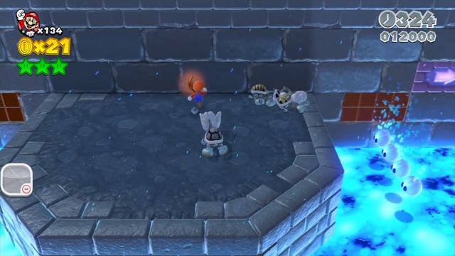Super Mario 3D World - Broken Blue Bully Belt (World-Mushroom-7) смотреть онлайн