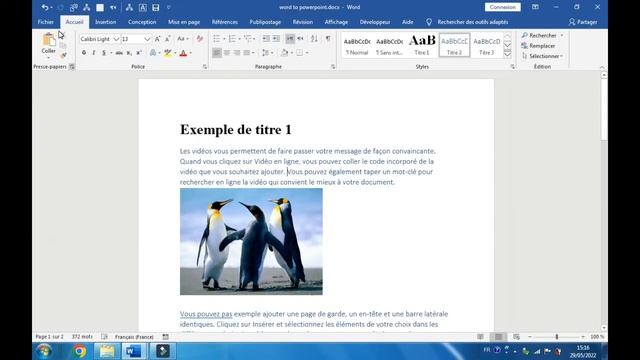 Convertir Word en PowerPoint gratuitement en 2 étapes смотреть онлайн