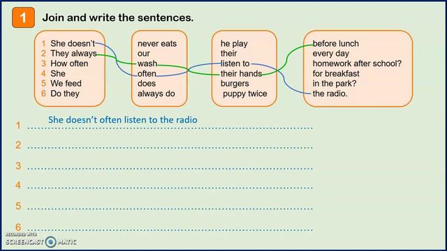HOW OFTEN ADVERBS OF FREQUENCY 2nd grade смотреть онлайн
