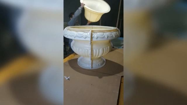 Сборка формы для вазона. Форма из литьевого пластика. Высокое качество форм. смотреть онлайн