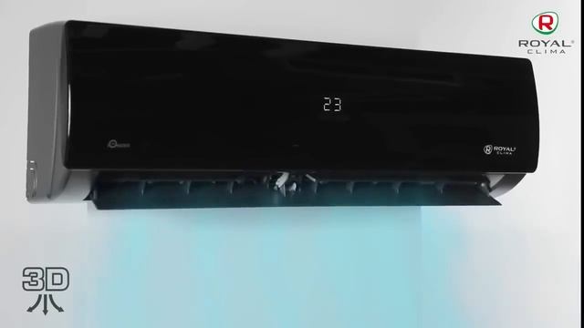 Классические сплит системы ATTICA Nero от ROYAL Clima Кондиционеры он офф Аттика Неро Роял Клима смотреть онлайн