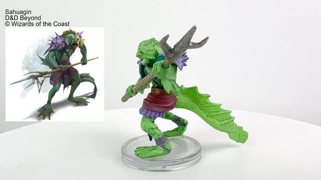 Sahuagin Warband - Icons of the Realms WizKids Prepainted Minis смотреть онлайн