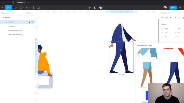 Плагины Figma | Humans for Figma смотреть онлайн