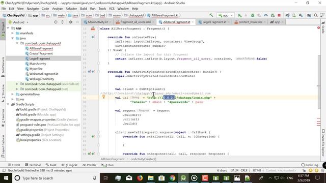 #ChatApp الدرس الرابع وثمانون شرح RecyclerView смотреть онлайн