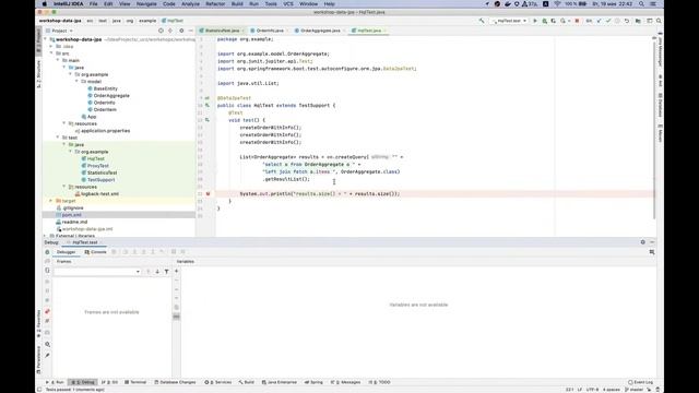 Spring workshop #6 (Data JPA, Hibernate) смотреть онлайн