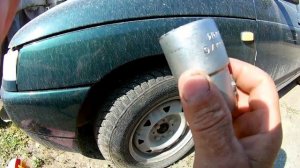 Как открутить гайку на ШРУС (гранате)