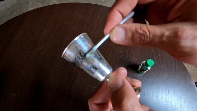 Как восстановить чернь на антикварных серебряных предметах? смотреть онлайн