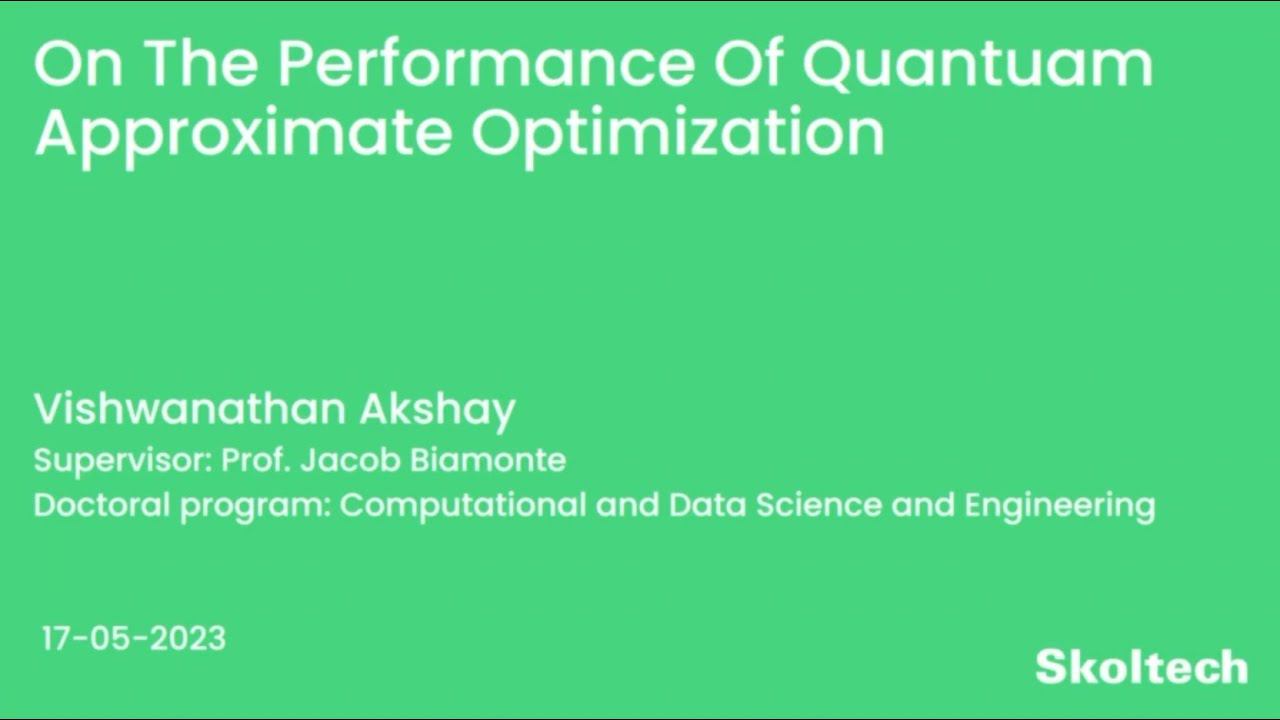 PhD Thesis Defense. Akshay Vishwanathan смотреть онлайн
