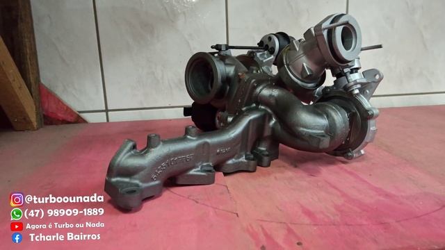 TURBINA AMAROK BI-TURBO - TROCA DOS CONJUNTOS ROTATIVOS смотреть онлайн