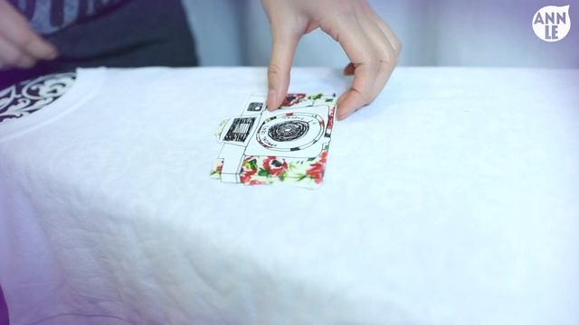 DIY Indie Art Vintage Camera Tee Shirt | ANN LE смотреть онлайн