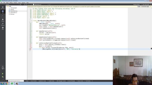 Tutorial PyQt5 - QTcpServer & QTcpSocket смотреть онлайн