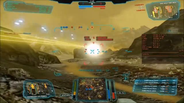 Nvidia GeForce GT 430 720p 30 fps MechWarrior Online TEST gameplay смотреть онлайн