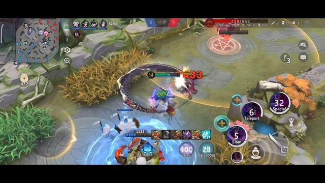 Onmyoji Arena S17 - Hone Onna Skin "Piercing Dust" Ranked Carry Gameplay смотреть онлайн