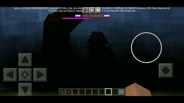 shin godzilla vs legendary godzilla minecraft test смотреть онлайн