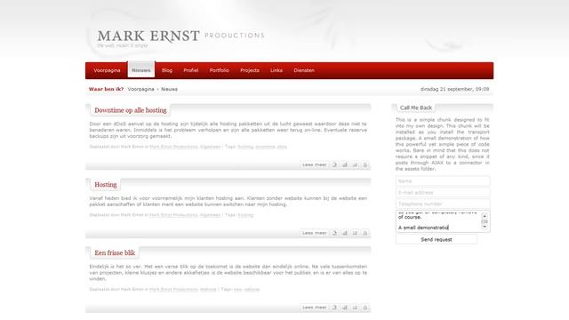 Call Me Back for MODx Revolution (Frontend) смотреть онлайн