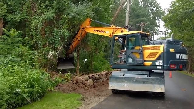 Экскаватор Hyundai HW180 смотреть онлайн