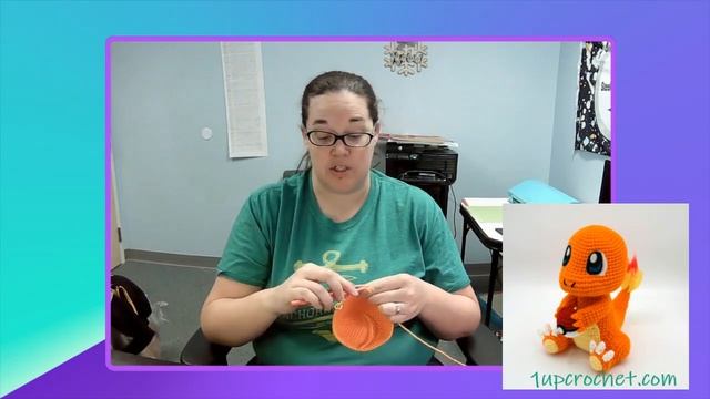 Charmander Pokémon amigurumi work up - Part 1 смотреть онлайн