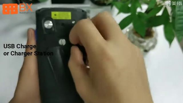 BX T80 PDA 2D barcode scanner with NFC смотреть онлайн