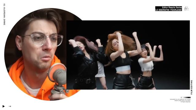 Editor Reacts to LE SSERAFIM 'Fearless' смотреть онлайн