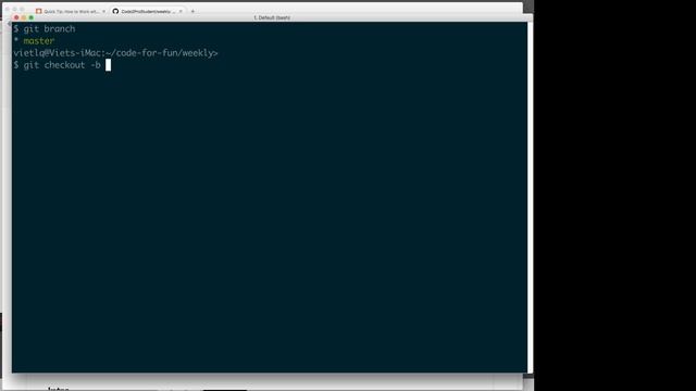 [Code2Pro] Create GitHub Pull Request Like Pro Using Branches смотреть онлайн